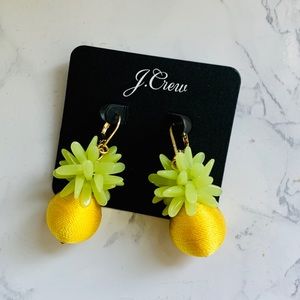 Pineapple Earrings from J. Crew
